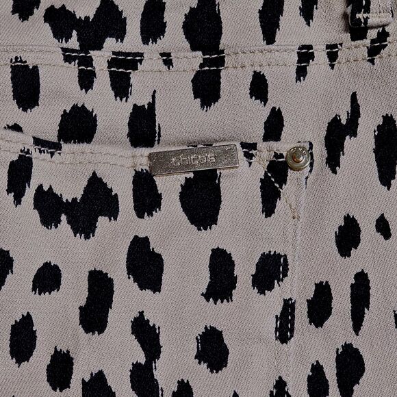 Chicos So Slimming Girlfriend Ankle Pants Chicos Sz 00R Leopard Print US Sz 2R - Picture 7 of 11